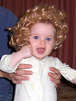 Shirley Temple wig