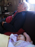 sleeping with grandad